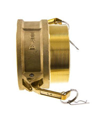 Camlock DN 120 (5'') Brass Coupling R 5'' Male Thread Type B MIL-C-27487