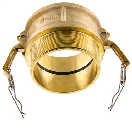Camlock DN 140 (6'') Brass Coupling R 6'' Male Thread Type B MIL-C-27487