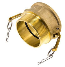 Camlock DN 90 (4'') Brass Coupling R 4'' Male Thread Type B MIL-C-27487