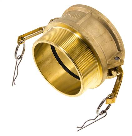 Camlock DN 140 (6'') Brass Coupling R 6'' Male Thread Type B MIL-C-27487