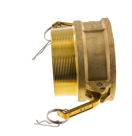 Camlock DN 120 (5'') Brass Coupling R 5'' Male Thread Type B MIL-C-27487