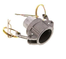 Camlock DN 20 (3/4'') Aluminium Coupling R 3/4'' Male Thread Type B MIL-C-27487