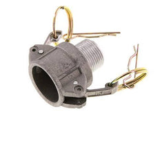 Camlock DN 20 (3/4'') Aluminium Coupling R 3/4'' Male Thread Type B MIL-C-27487