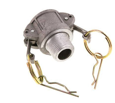 Camlock DN 20 (3/4'') Aluminium Coupling R 3/4'' Male Thread Type B MIL-C-27487