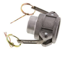 Camlock DN 32 (1 1/4'') Aluminium Coupling R 1 1/4'' Male Thread Type B MIL-C-27487