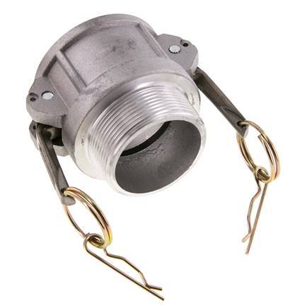 Camlock DN 50 (2'') Aluminium Coupling R 2'' Male Thread Type B MIL-C-27487