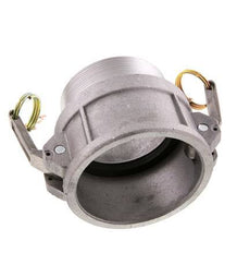 Camlock DN 75 (3'') Aluminium Coupling R 3'' Male Thread Type B MIL-C-27487