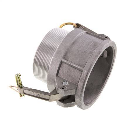 Camlock DN 75 (3'') Aluminium Coupling R 3'' Male Thread Type B MIL-C-27487
