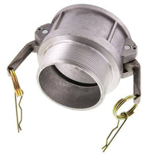 Camlock DN 75 (3'') Aluminium Coupling R 3'' Male Thread Type B MIL-C-27487