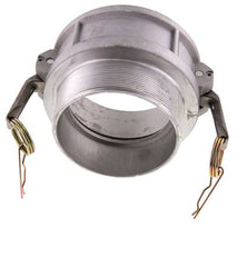 Camlock DN 90 (4'') Aluminium Coupling R 4'' Male Thread Type B MIL-C-27487