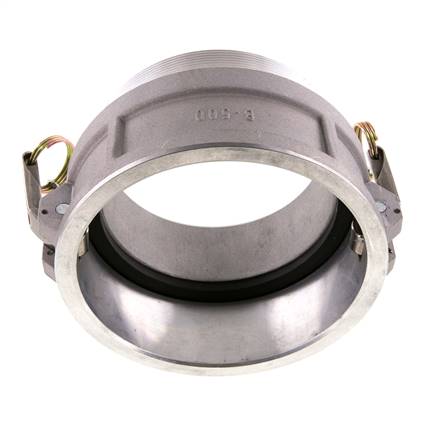 Camlock DN 140 (6'') Aluminium Coupling R 6'' Male Thread Type B MIL-C-27487