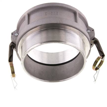 Camlock DN 120 (5'') Aluminium Coupling R 5'' Male Thread Type B MIL-C-27487