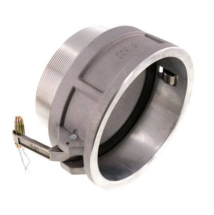 Camlock DN 140 (6'') Aluminium Coupling R 6'' Male Thread Type B MIL-C-27487