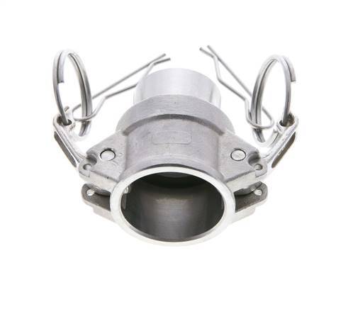 Camlock DN 25 (1'') Stainless Steel Coupling Weld End (33.7 mm) Type B (AS) MIL-C-27487