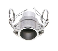 Camlock DN 25 (1'') Stainless Steel Coupling Weld End (33.7 mm) Type B (AS) MIL-C-27487