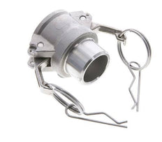 Camlock DN 25 (1'') Stainless Steel Coupling Weld End (33.7 mm) Type B (AS) MIL-C-27487