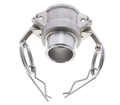 Camlock DN 25 (1'') Stainless Steel Coupling Weld End (33.7 mm) Type B (AS) MIL-C-27487