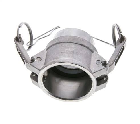 Camlock DN 40 (1 1/2'') Stainless Steel Coupling Weld End (48.3 mm) Type B (AS) MIL-C-27487