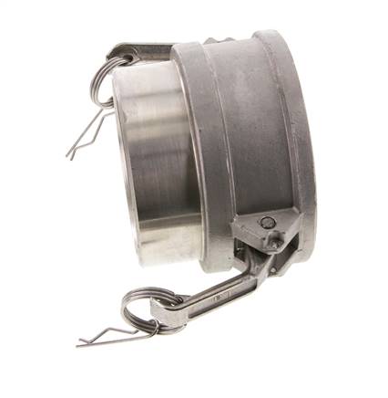 Camlock DN 90 (4'') Stainless Steel Coupling Weld End (114.3 mm) Type B (AS) MIL-C-27487