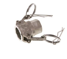 Camlock DN 15 (1/2'') Stainless Steel Coupling Rp 1/2'' Female Thread Type D MIL-C-27487