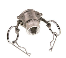 Camlock DN 15 (1/2'') Stainless Steel Coupling Rp 1/2'' Female Thread Type D MIL-C-27487