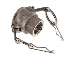 Camlock DN 20 (3/4'') Stainless Steel Coupling Rp 3/4'' Female Thread Type D MIL-C-27487