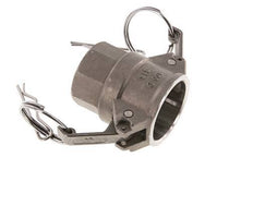 Camlock DN 25 (1'') Stainless Steel Coupling Rp 1'' Female Thread Type D MIL-C-27487