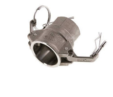 Camlock DN 25 (1'') Stainless Steel Coupling Rp 1'' Female Thread Type D MIL-C-27487