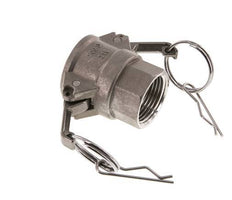 Camlock DN 25 (1'') Stainless Steel Coupling Rp 1'' Female Thread Type D MIL-C-27487