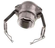 Camlock DN 32 (1 1/4'') Stainless Steel Coupling Rp 1 1/4'' Female Thread Type D MIL-C-27487