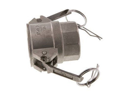 Camlock DN 40 (1 1/2'') Stainless Steel Coupling Rp 1 1/2'' Female Thread Type D MIL-C-27487