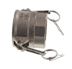 Camlock DN 60 (2 1/2'') Stainless Steel Coupling Rp 2 1/2'' Female Thread Type D MIL-C-27487