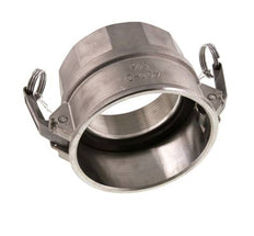 Camlock DN 120 (5'') Stainless Steel Coupling Rp 5'' Female Thread Type D MIL-C-27487