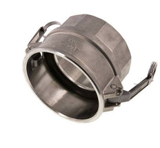 Camlock DN 120 (5'') Stainless Steel Coupling Rp 5'' Female Thread Type D MIL-C-27487