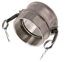 Camlock DN 140 (6'') Stainless Steel Coupling Rp 6'' Female Thread Type D MIL-C-27487