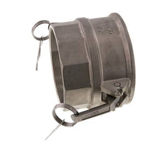 Camlock DN 140 (6'') Stainless Steel Coupling Rp 6'' Female Thread Type D MIL-C-27487