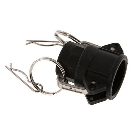 Camlock DN 20 (3/4'') Polypropylene Coupling Rp 3/4'' Female Thread Type D MIL-C-27487