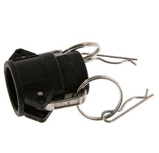 Camlock DN 20 (3/4'') Polypropylene Coupling Rp 3/4'' Female Thread Type D MIL-C-27487