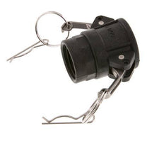 Camlock DN 25 (1'') Polypropylene Coupling Rp 1'' Female Thread Type D MIL-C-27487