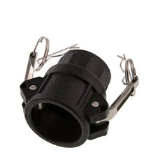 Camlock DN 32 (1 1/4'') Polypropylene Coupling Rp 1 1/4'' Female Thread Type D MIL-C-27487