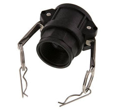 Camlock DN 32 (1 1/4'') Polypropylene Coupling Rp 1 1/4'' Female Thread Type D MIL-C-27487