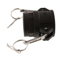 Camlock DN 40 (1 1/2'') Polypropylene Coupling Rp 1 1/4'' Female Thread Type D MIL-C-27487
