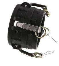 Camlock DN 90 (4'') Polypropylene Coupling Rp 4'' Female Thread Type D MIL-C-27487