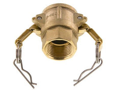 Camlock DN 25 (1'') Brass Coupling Rp 1'' Female Thread Type D MIL-C-27487