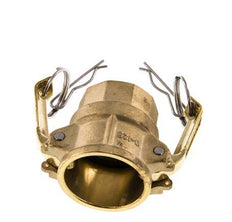 Camlock DN 32 (1 1/4'') Brass Coupling Rp 1 1/4'' Female Thread Type D MIL-C-27487