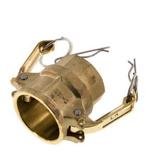 Camlock DN 32 (1 1/4'') Brass Coupling Rp 1 1/4'' Female Thread Type D MIL-C-27487