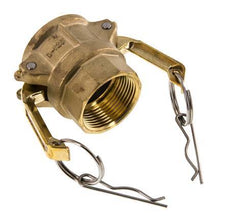 Camlock DN 32 (1 1/4'') Brass Coupling Rp 1 1/4'' Female Thread Type D MIL-C-27487