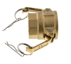 Camlock DN 40 (1 1/2'') Brass Coupling Rp 1 1/2'' Female Thread Type D MIL-C-27487