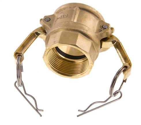 Camlock DN 40 (1 1/2'') Brass Coupling Rp 1 1/2'' Female Thread Type D MIL-C-27487