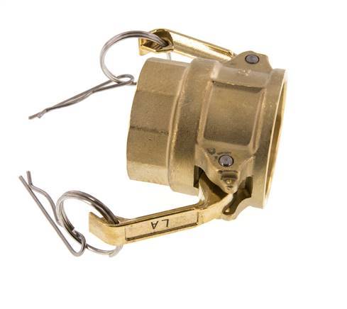 Camlock DN 40 (1 1/2'') Brass Coupling Rp 1 1/2'' Female Thread Type D MIL-C-27487